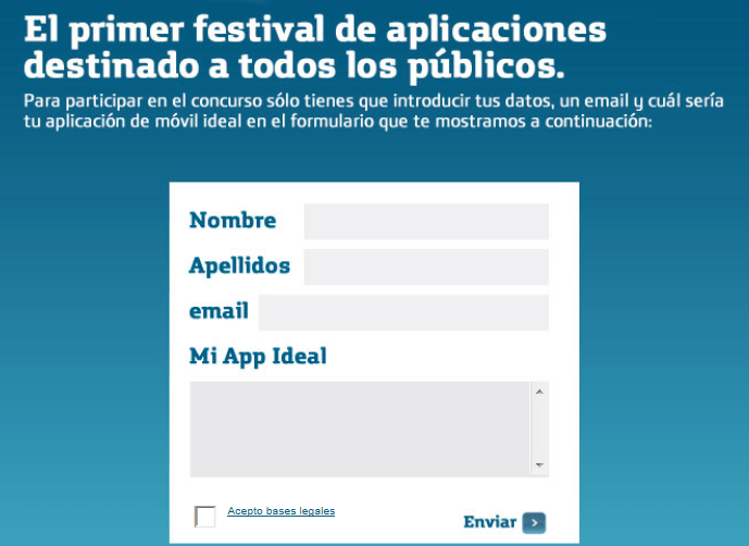 mecanica concurso app fest facebook
