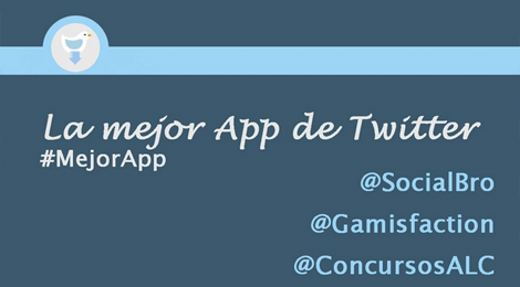Concursos a la carta nominada como #MejorApp en Tweets Awards