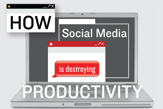 how social media is detroying productivity