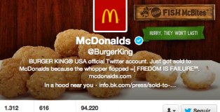 cuenta burgerking hackeada en twitter
