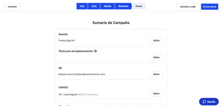 Cómo crear una secuencia de correos en ActiveCampaign