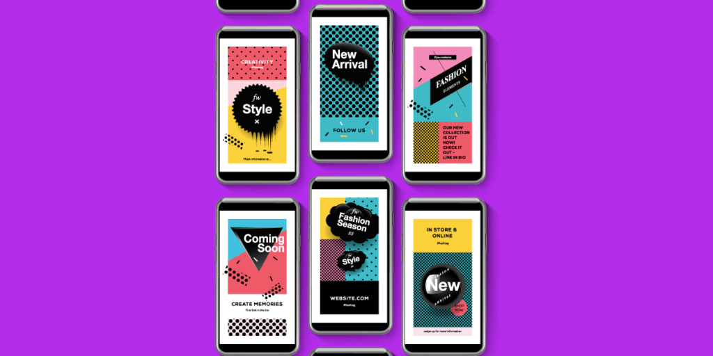 ejemplos de historias de Instagram