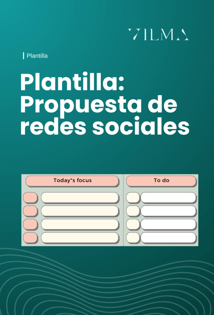 Plantilla: Propuesta De Redes Sociales - Vilma Núñez - Consultora ...