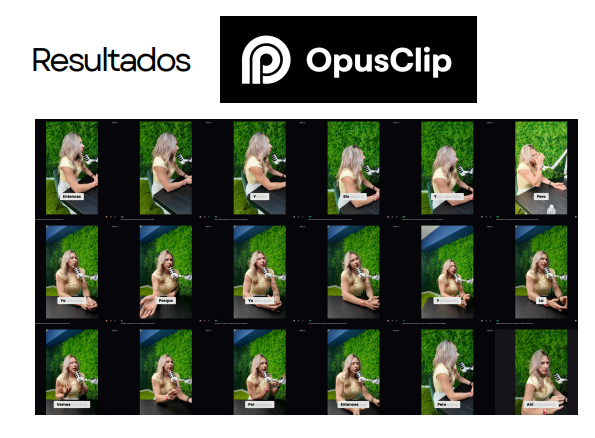 Uso de OpusClip con IA para editar y optimizar videos en estrategias de marketing digital
