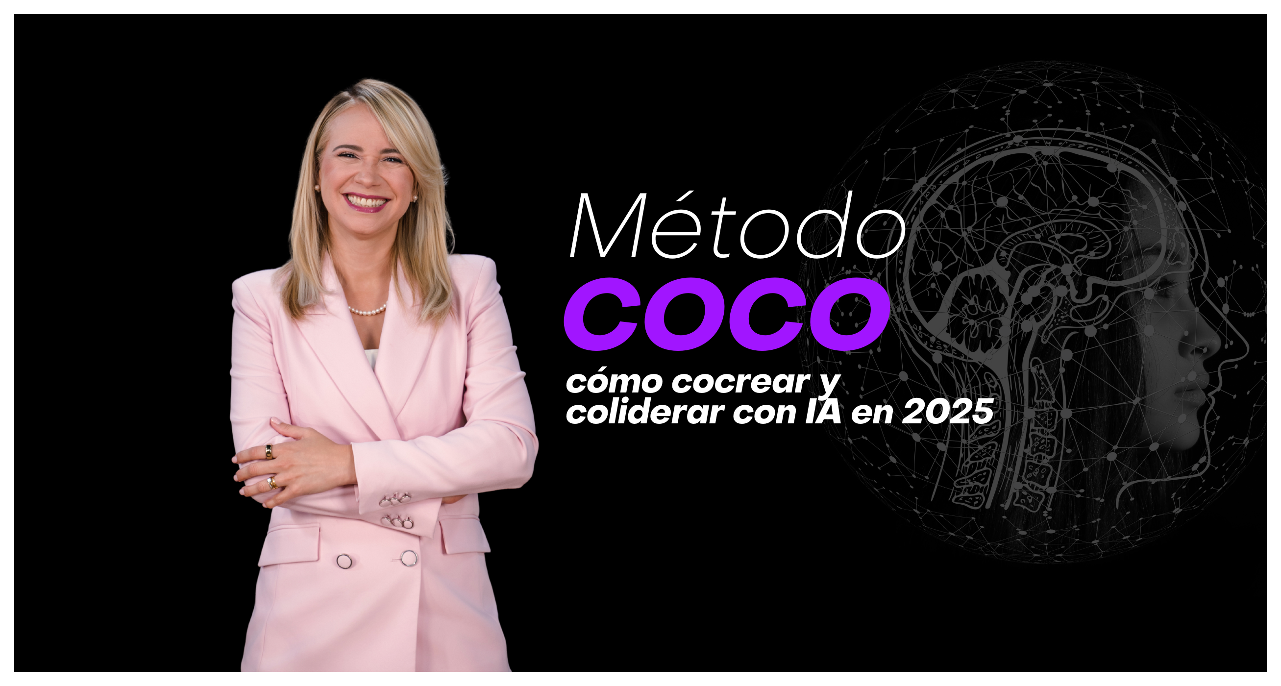 Portada del blog post sobre el Método COCO: Cómo cocrear y coliderar con inteligencia artificial para líderes empresariales en 2025.