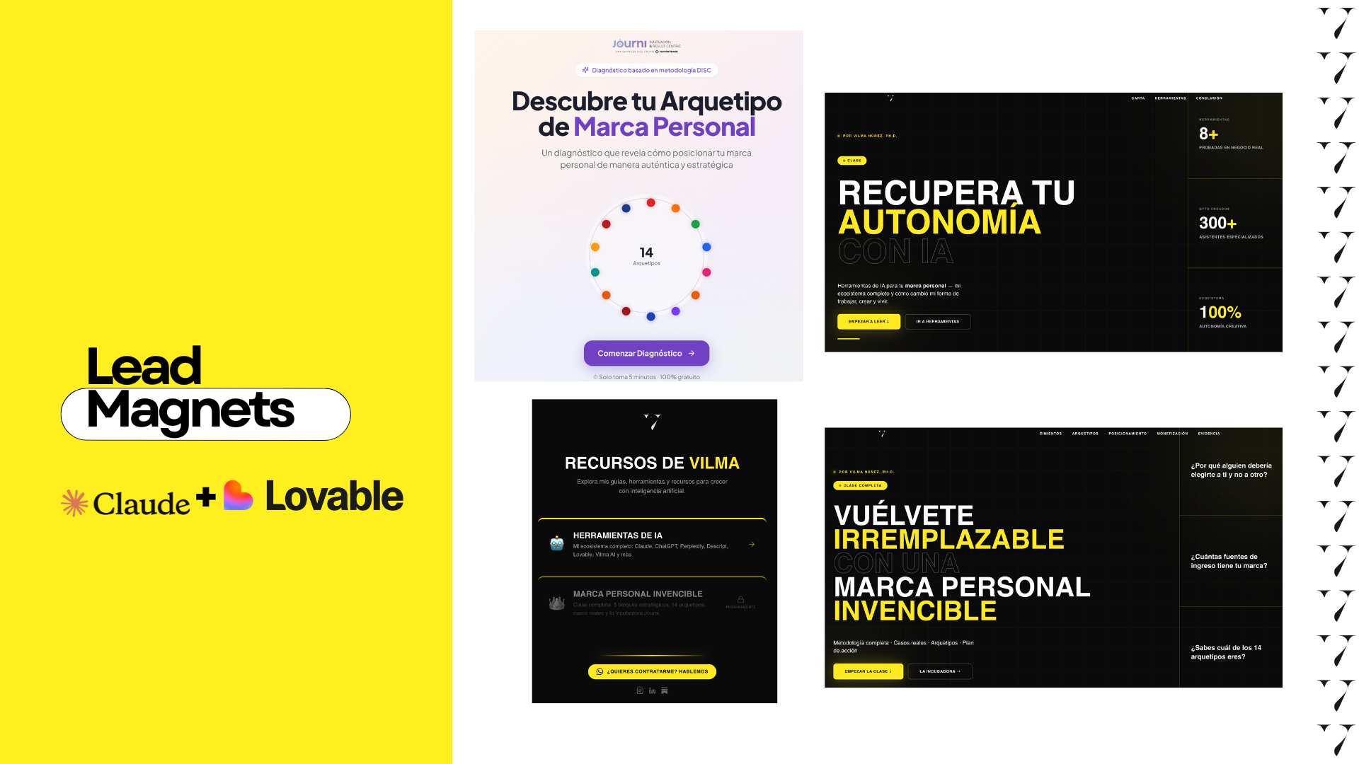 cómo crear un lead magnet con IA. Origen del vibe marketing. infografía