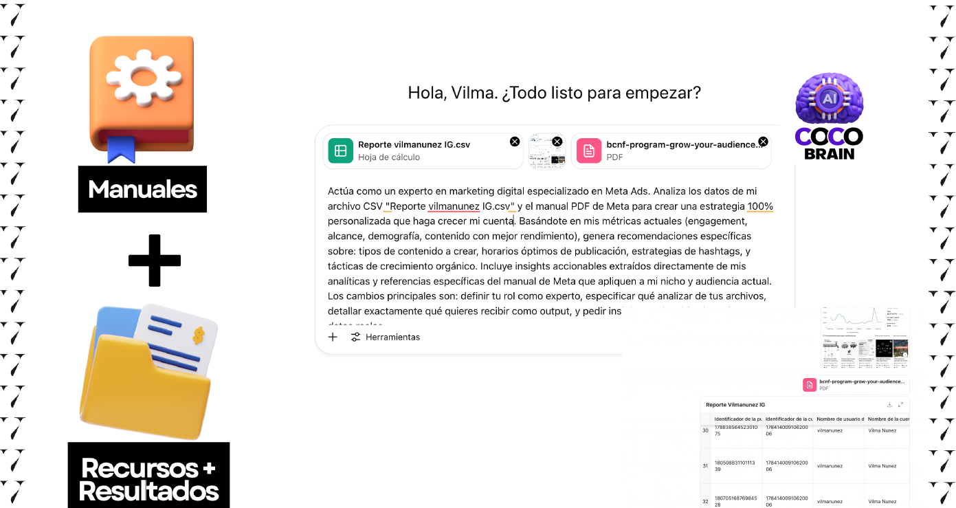 errores al usar chatgpt. no adjuntar recursos ni documentos con contexto. vilma núñez.