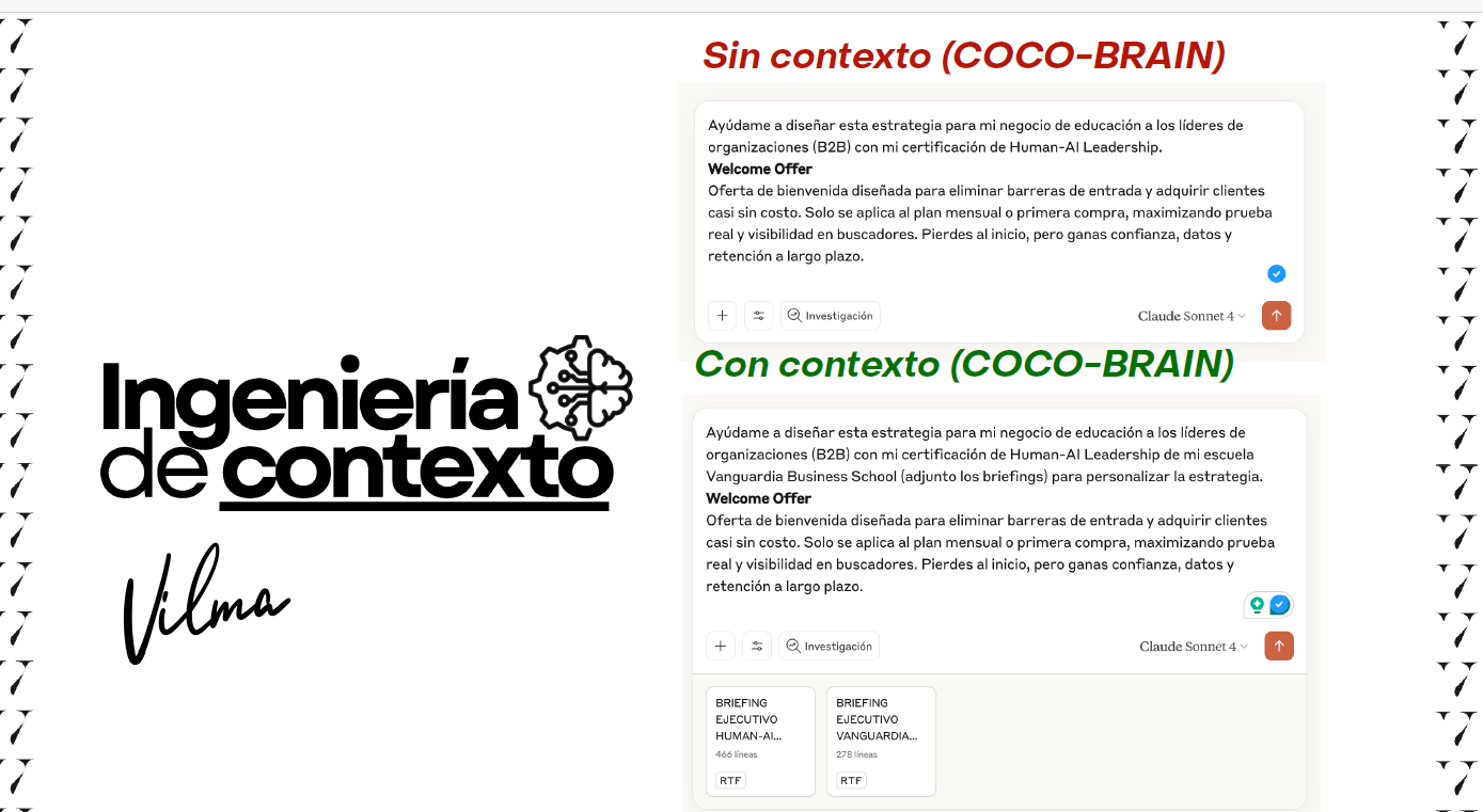 qué es la ingeniería de contexto al usar IA.