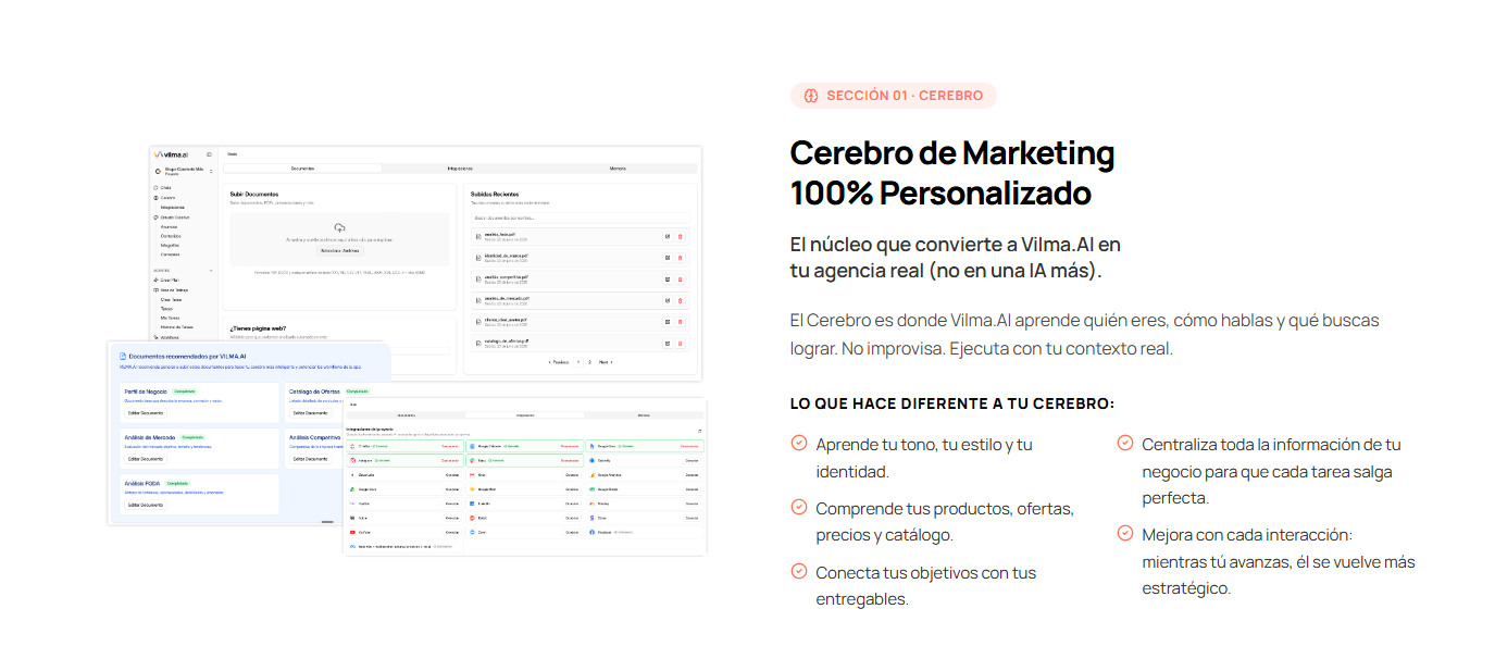 IA en copywriting. cómo crear contenidos no genéricos con IA. vilma.ai
