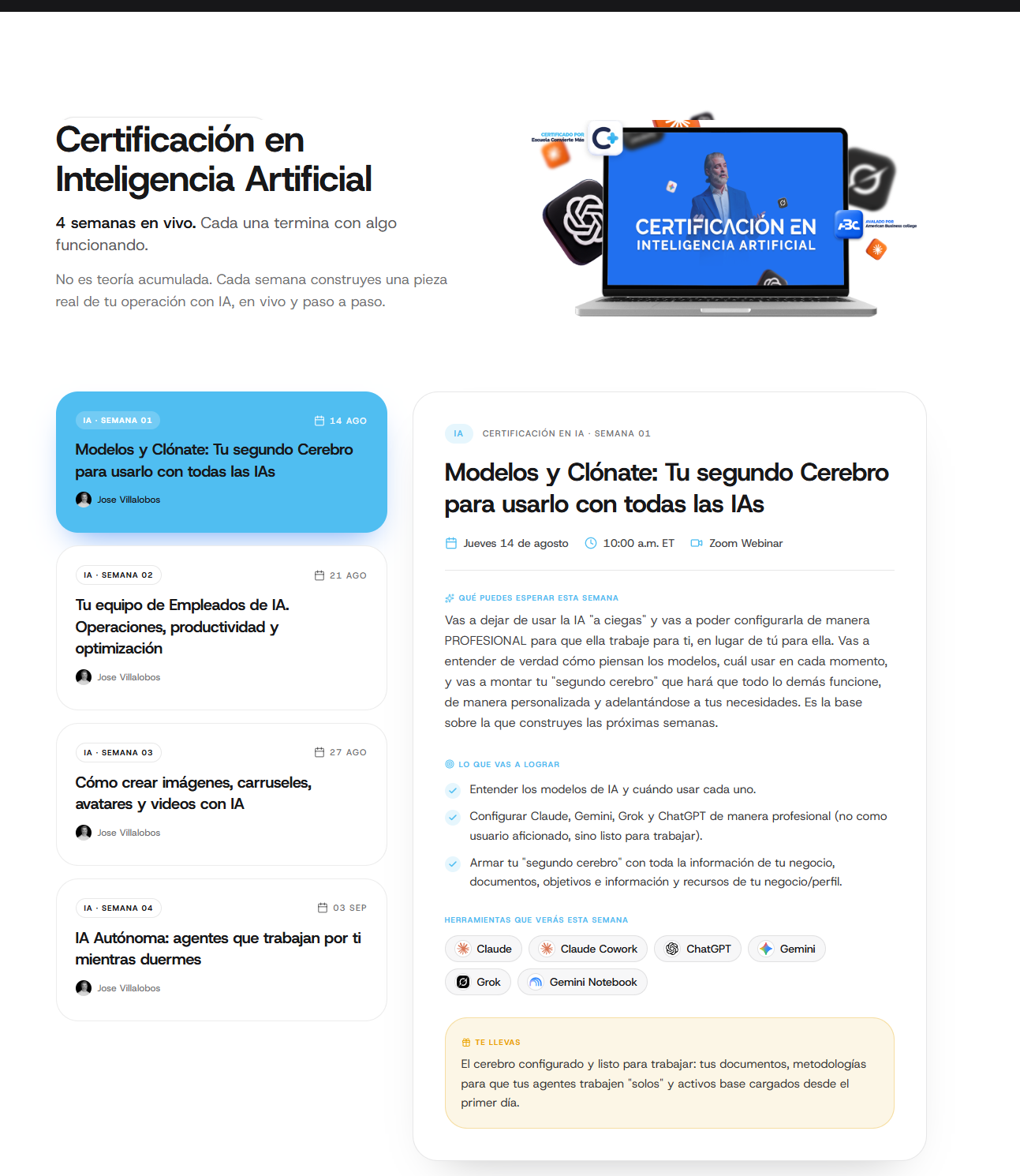 certificación en inteligencia artificial de convierte más
