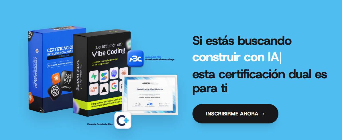 certificación online de inteligencia artificial en español