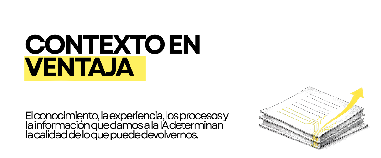cómo trabajo con IA. infografía